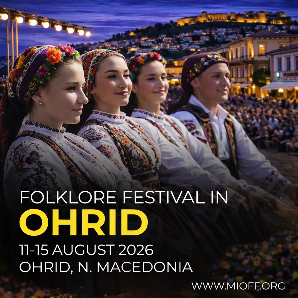 XXVII. FESTIVAL DAYS IN OHRID <BR> 11-15 August 2026