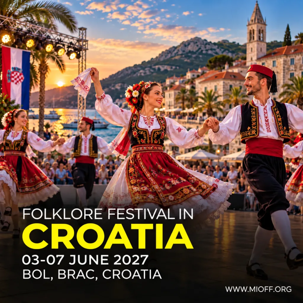 FOLKLORE FESTIVAL IN CROATIA <br> 03-07 June 2027