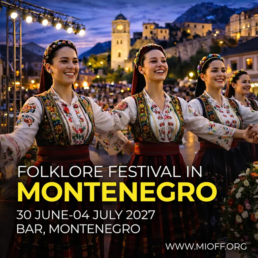 XXIV. FESTIVAL DAYS IN MONTENEGRO <BR> 30 June-04 July 2027