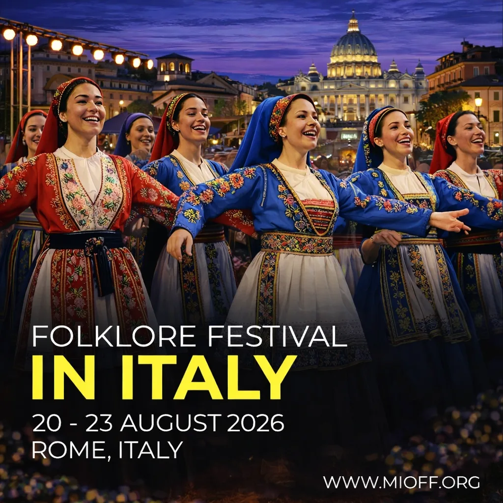 XII FOLKLORE FESTIVAL ROMA IN DANZA <BR> 20 - 23 August 2026