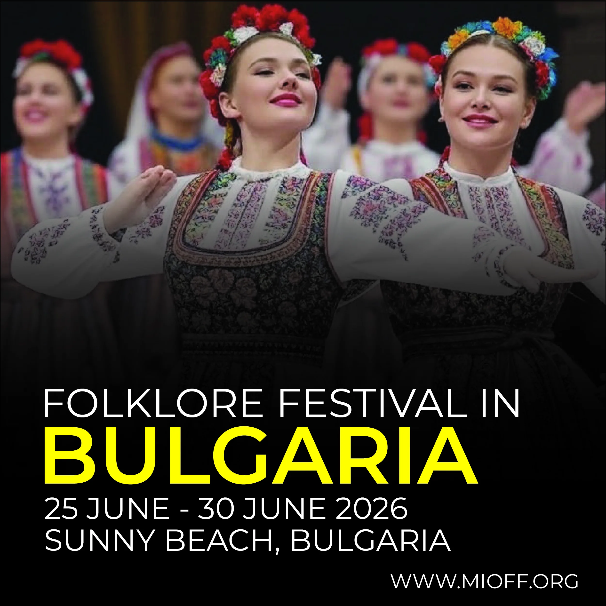 FOLKLORE FESTIVAL SUNNY BEACH<br>25 - 30 June 2026