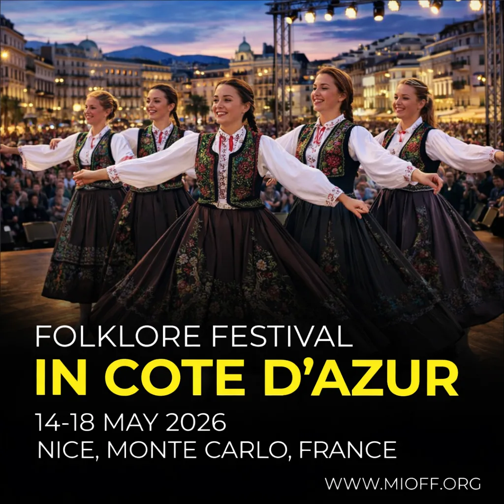FOLKLORE FESTIVAL COTE D'AZUR <BR> 14 - 18 May 2026