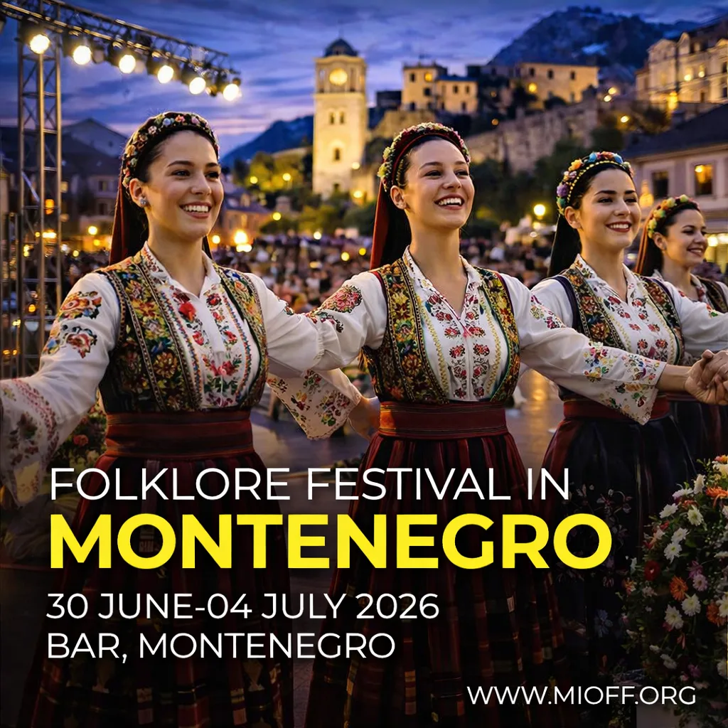 XXIV. FESTIVAL DAYS IN MONTENEGRO <BR> 30 June-04 July 2027