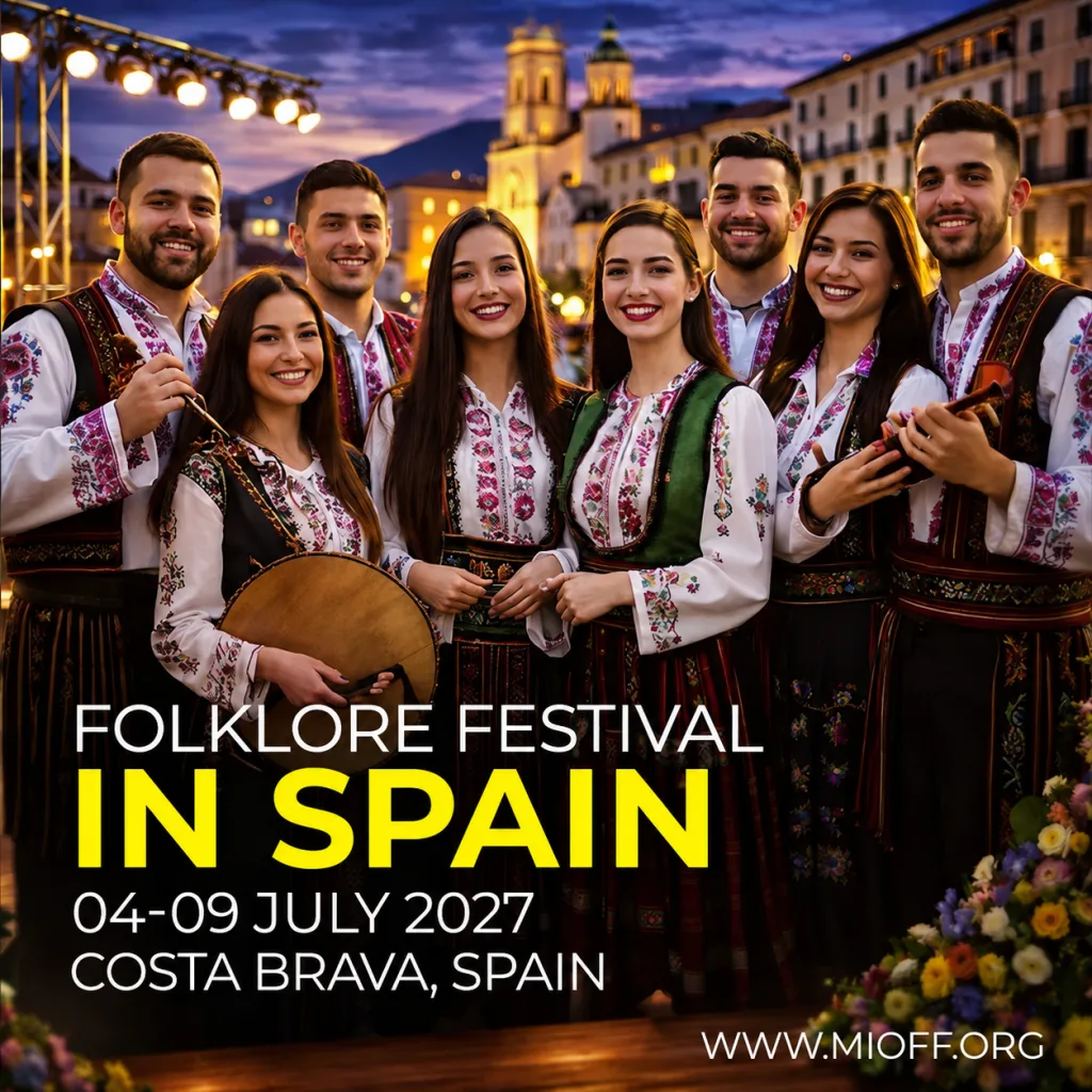 FOLKLORE FESTIVAL COSTA BRAVA<BR> 04 - 09 July 2027