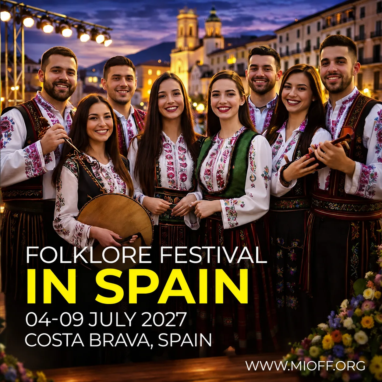 FOLKLORE FESTIVAL COSTA BRAVA<BR> 04 - 09 July 2027
