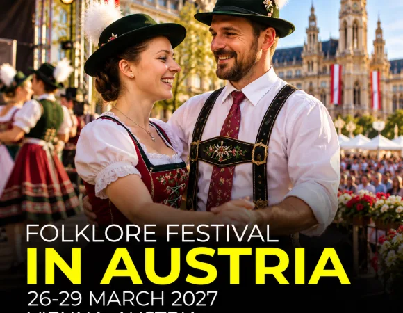 FOLKLORE FESTIVAL IN VIENNA<BR> 26 - 29 March 2027