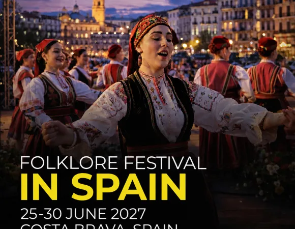 FOLKLORE FESTIVAL "CALELLA" <BR> 25 - 30 June 2027