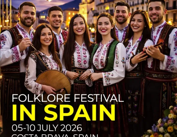 FOLKLORE FESTIVAL COSTA BRAVA<BR> 05 - 10 July 2026
