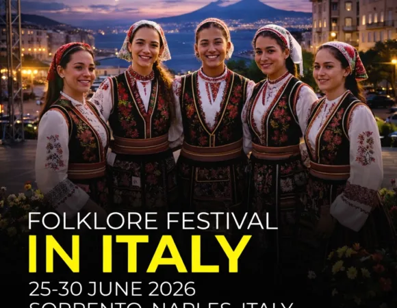 IX FOLKLORE FESTIVAL IN SORRENTO <BR> 25 - 30 June 2026