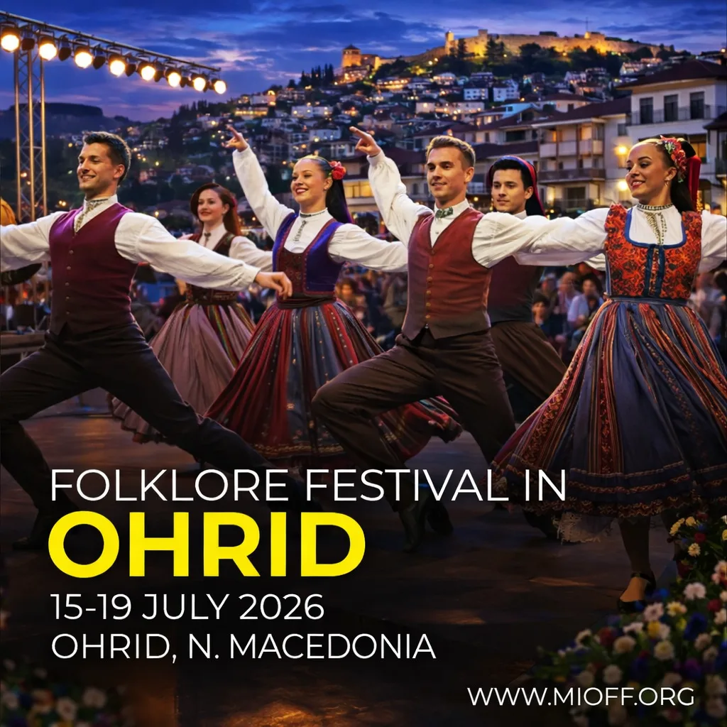 XXVI. FESTIVAL DAYS IN OHRID <BR> 15-19 July 2026