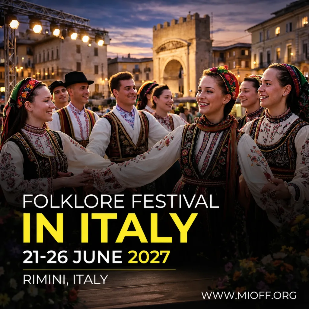 FOLKLORE FESTIVAL IN ITALY <BR> 21 - 26 June 2027