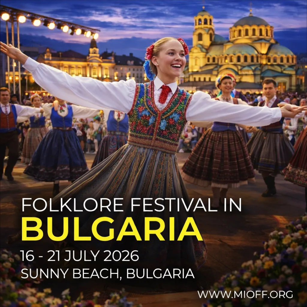 FOLKLORE FESTIVAL SUNNY BEACH<br>16 - 21 July 2026