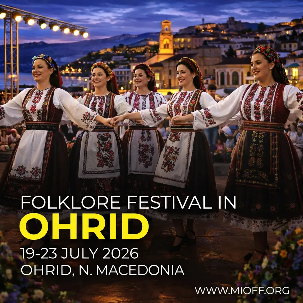 XXV. FESTIVAL DAYS IN OHRID <BR> 19-23 July 2026