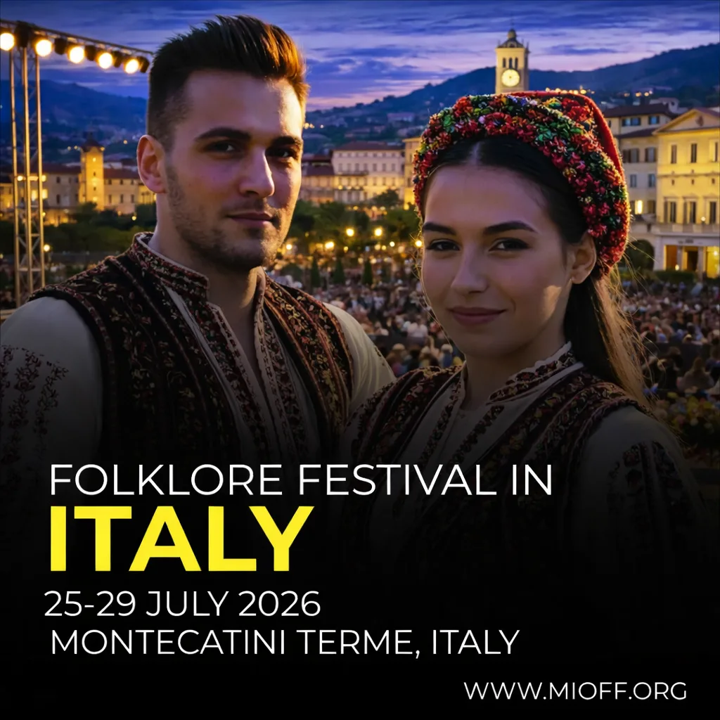 FOLKLORE FESTIVAL MONTECATINI TERME<BR> 25 - 29 July 2026