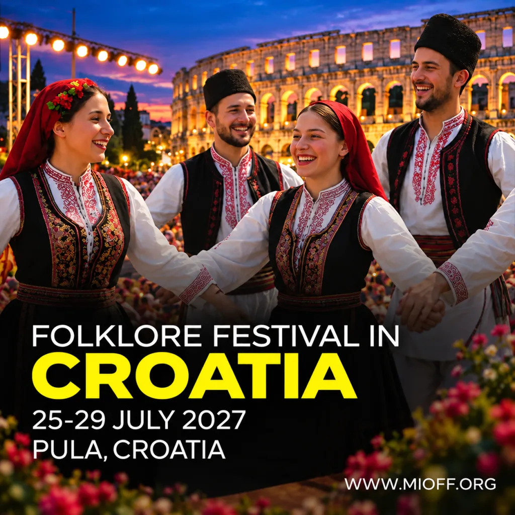 FESTIVAL DAYS IN CROATIA <BR> 25-29 July 2027
