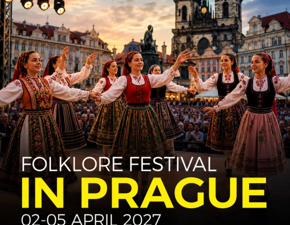 XII EASTER FOLKLORE FESTIVAL IN PRAGUE <BR> 02 - 05 April 2027