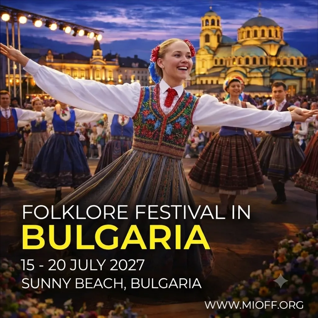 FOLKLORE FESTIVAL SUNNY BEACH<br>15 - 20 July 2027