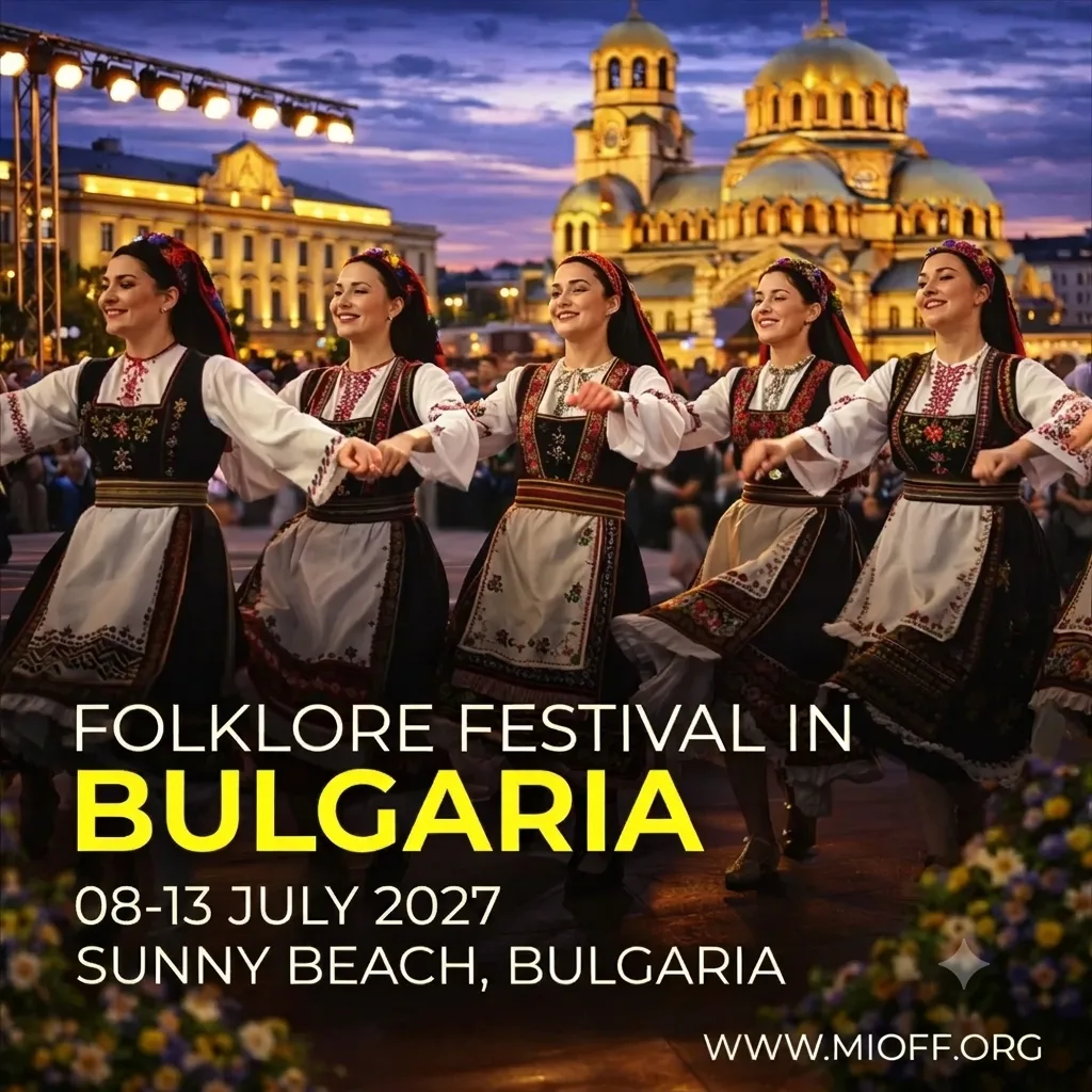 FOLKLORE FESTIVAL SUNNY BEACH<br>08 - 13 July 2027