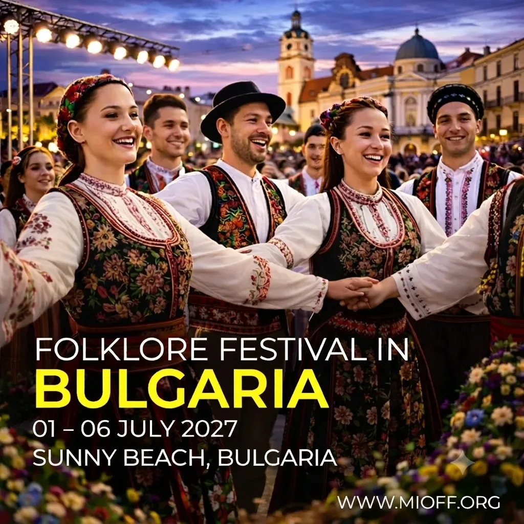FOLKLORE FESTIVAL SUNNY BEACH<br> 01 - 06 July 2026