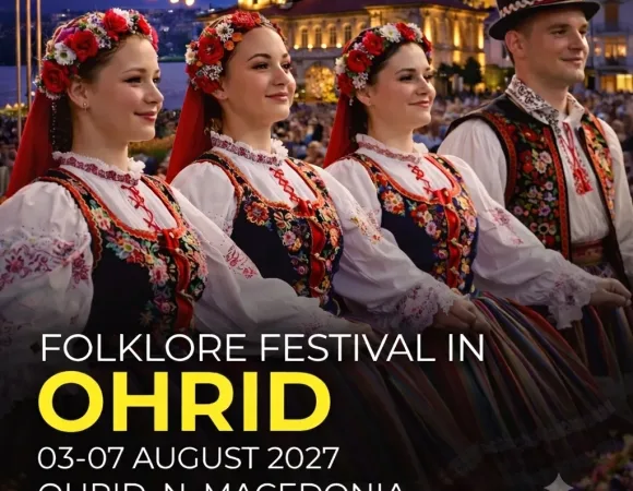 XXVII. FESTIVAL DAYS IN OHRID <BR> 03-07 August 2027