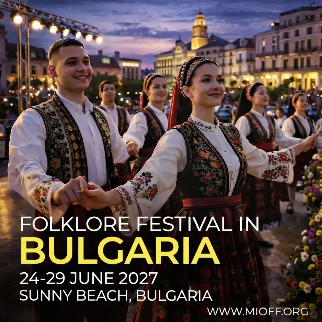 FOLKLORE FESTIVAL SUNNY BEACH<br>24 - 29 June 2027