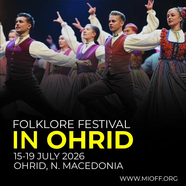 XXVI. FESTIVAL DAYS IN OHRID <BR> 15-19 July 2026