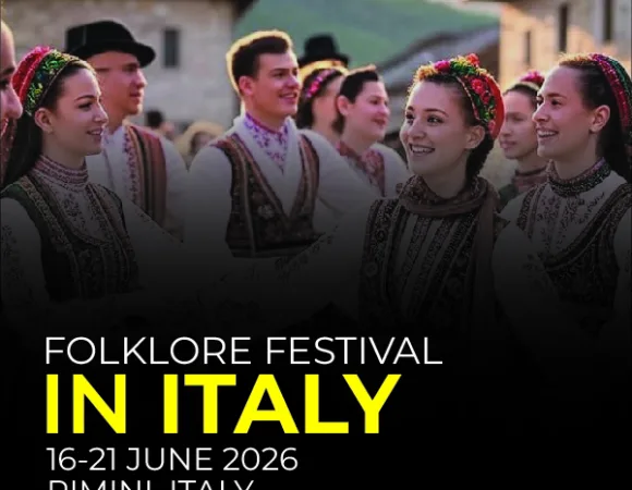 FOLKLORE FESTIVAL IN ITALY <BR> 16 - 21 June 2026