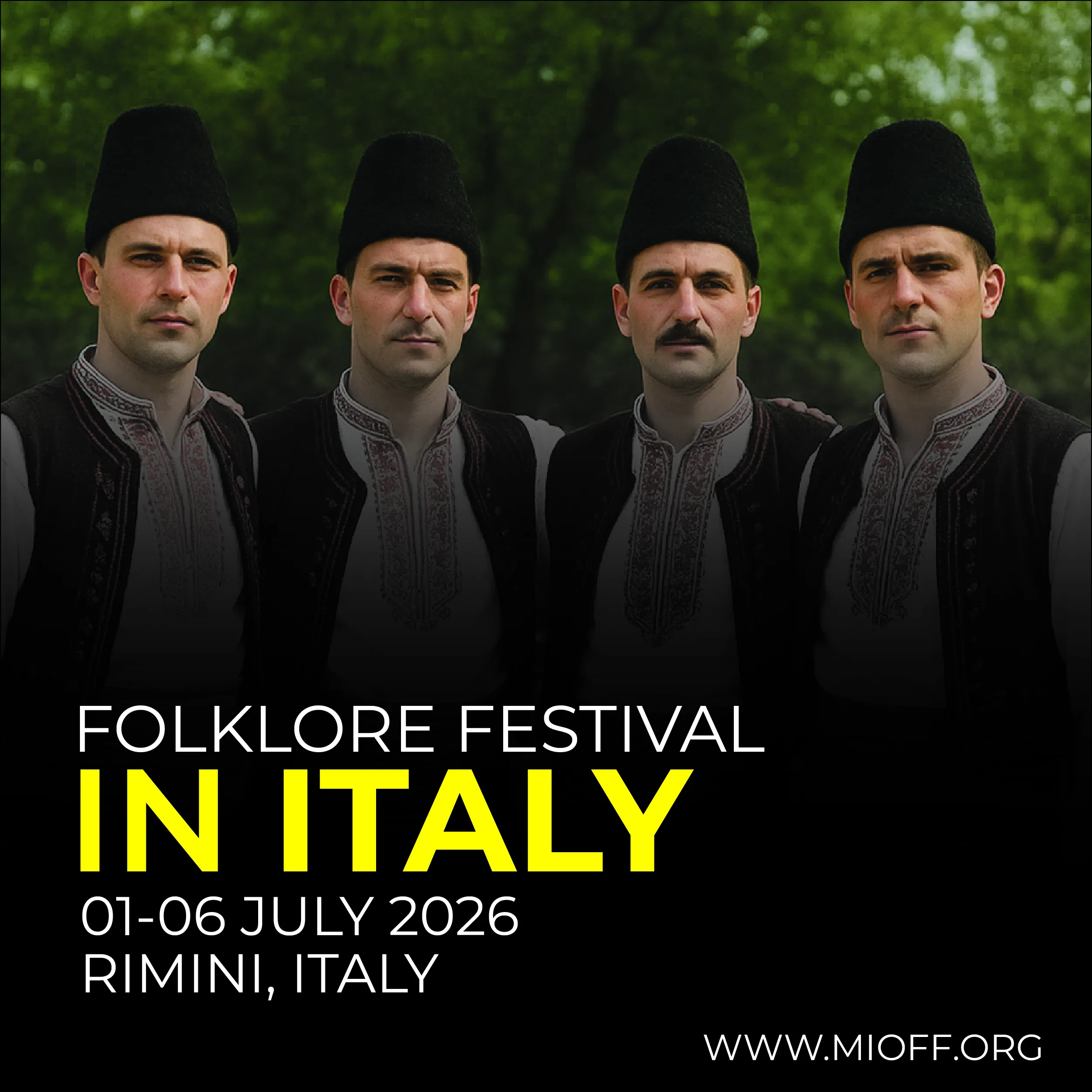 FOLKLORE FESTIVAL MARELANDIA <BR> 01 - 06 July 2026