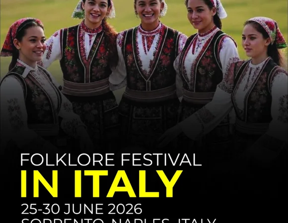 IX FOLKLORE FESTIVAL IN SORRENTO <BR> 25 - 30 June 2026