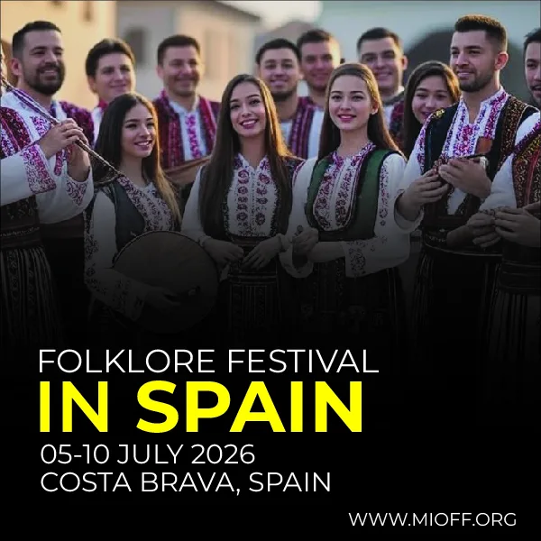FOLKLORE FESTIVAL COSTA BRAVA<BR> 05 - 10 July 2026