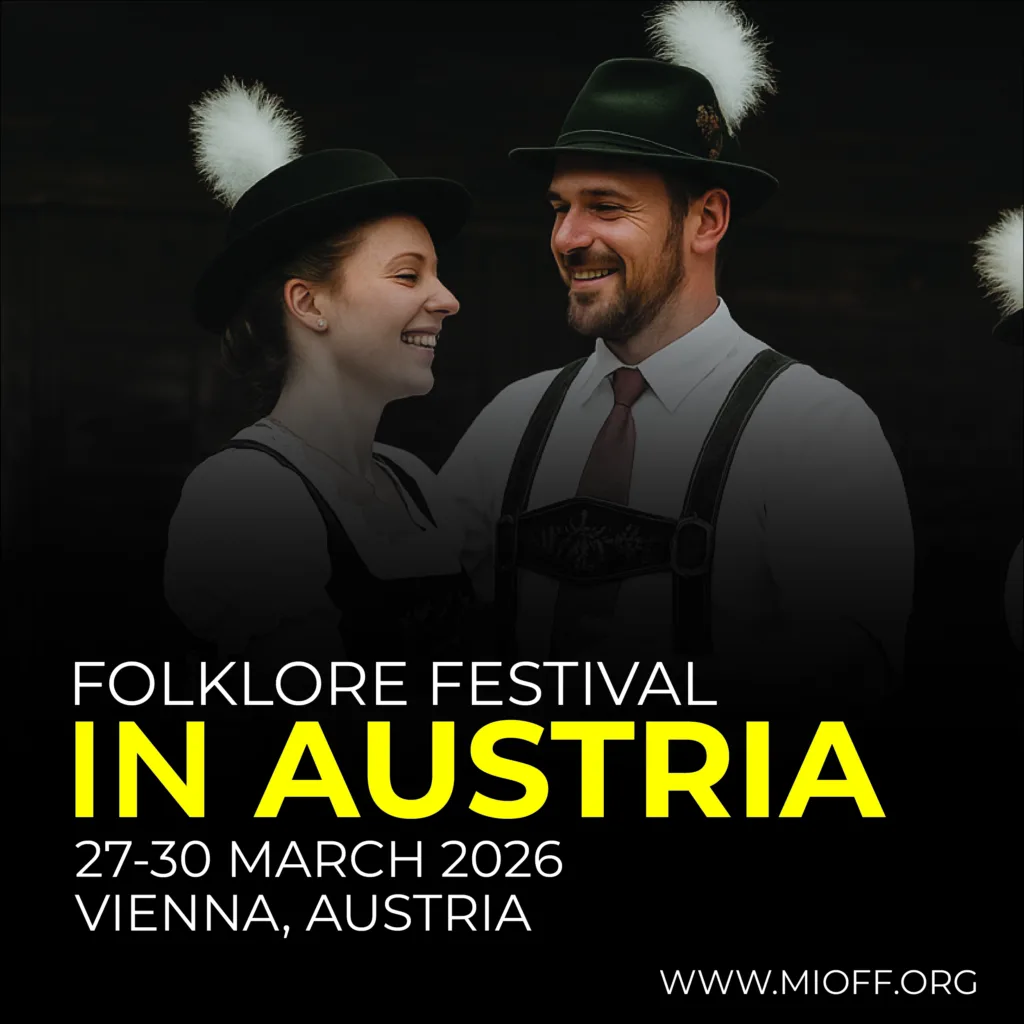FOLKLORE FESTIVAL IN VIENNA<BR> 27 - 30 March 2026