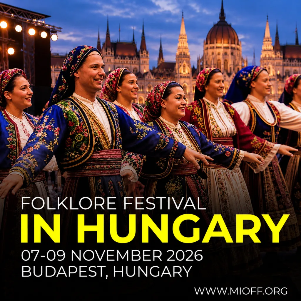 FOLKLORE FESTIVAL IN BUDAPEST <BR> 07-09 November 2026