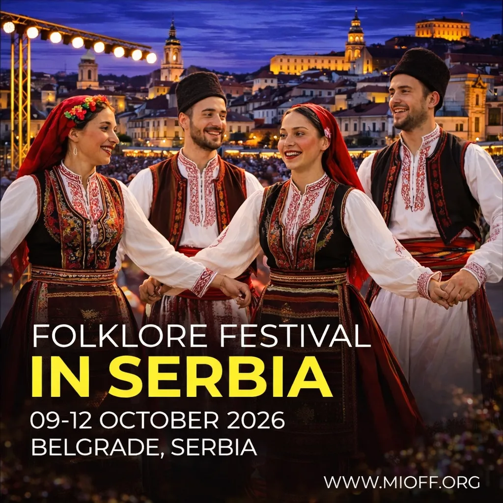 FESTIVAL DAYS IN SERBIA <BR> 09 - 12 October 2026