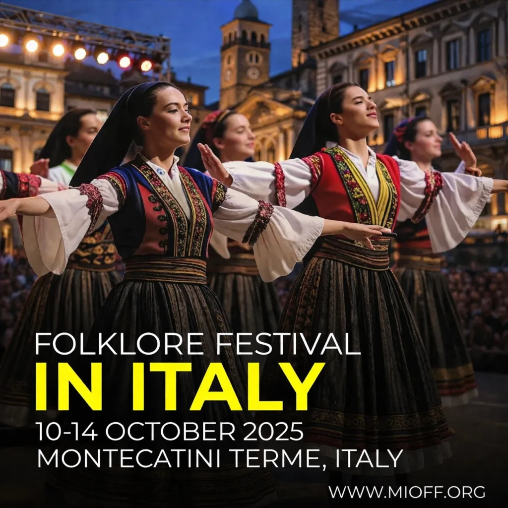 FOLKLORE FESTIVAL IN TUSCANY<BR> 09-13 October 2026