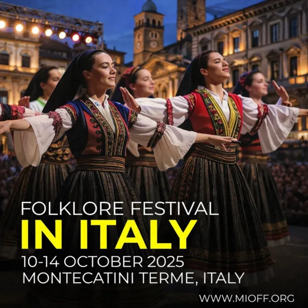 FOLKLORE FESTIVAL IN TUSCANY<BR> 09-13 October 2026