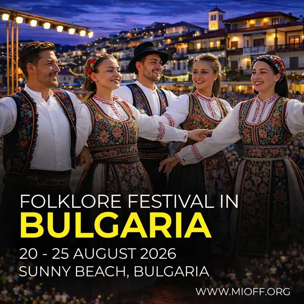 FOLKLORE FESTIVAL SUNNY BEACH<br>20 - 25 August 2026