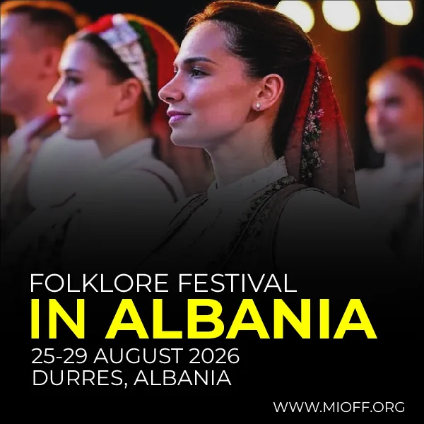 XXV. FESTIVAL DAYS IN ALBANIA <BR> 25-29 August 2026