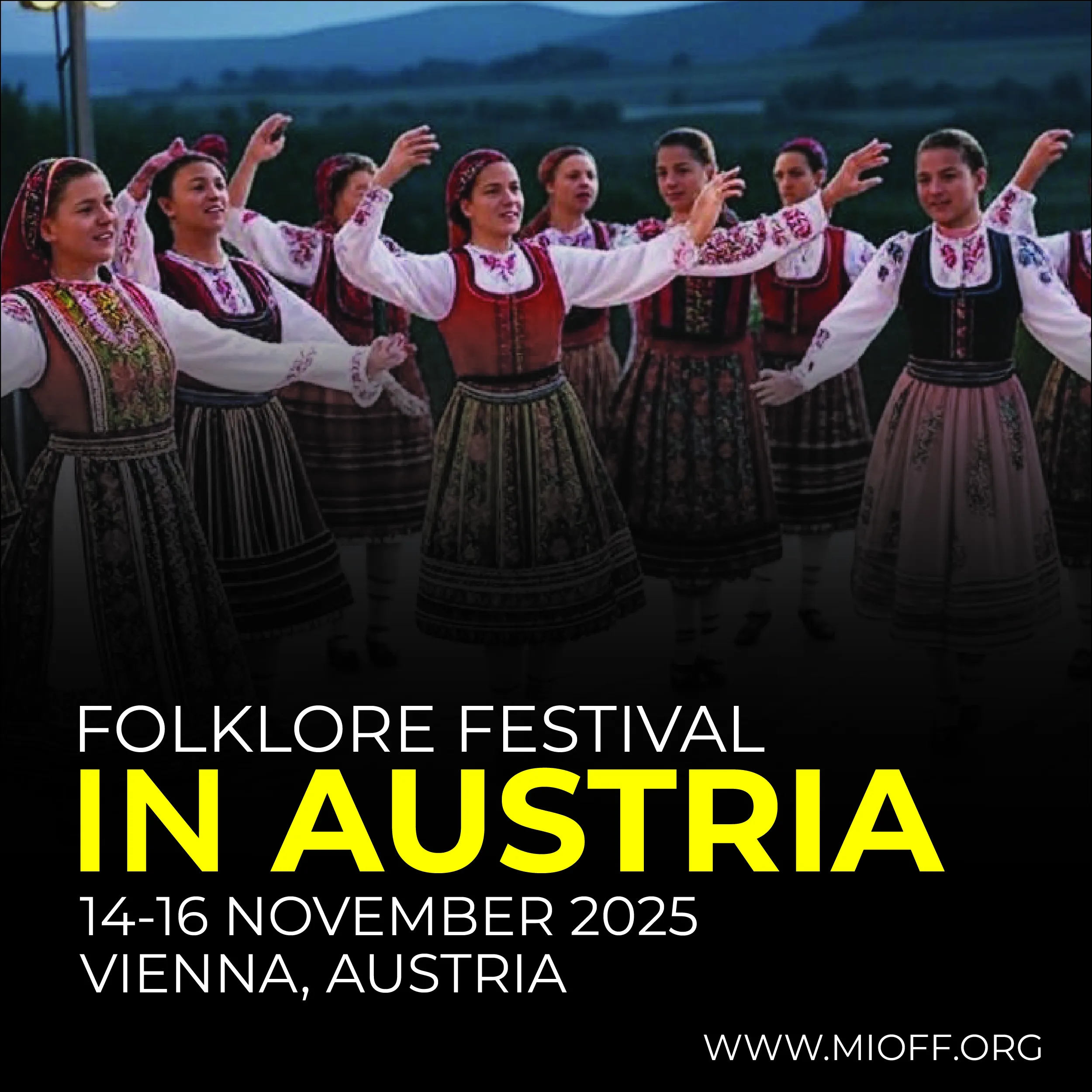 FOLKLORE FESTIVAL VIENNA <BR> 14-16 November 2025