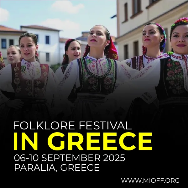 XXV. FESTIVAL DAYS IN GREECE <BR> 06-10 September 2026