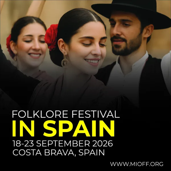 FOLKLORE FESTIVAL ''COSTA BRAVA'' <BR> 18 - 23 September 2026