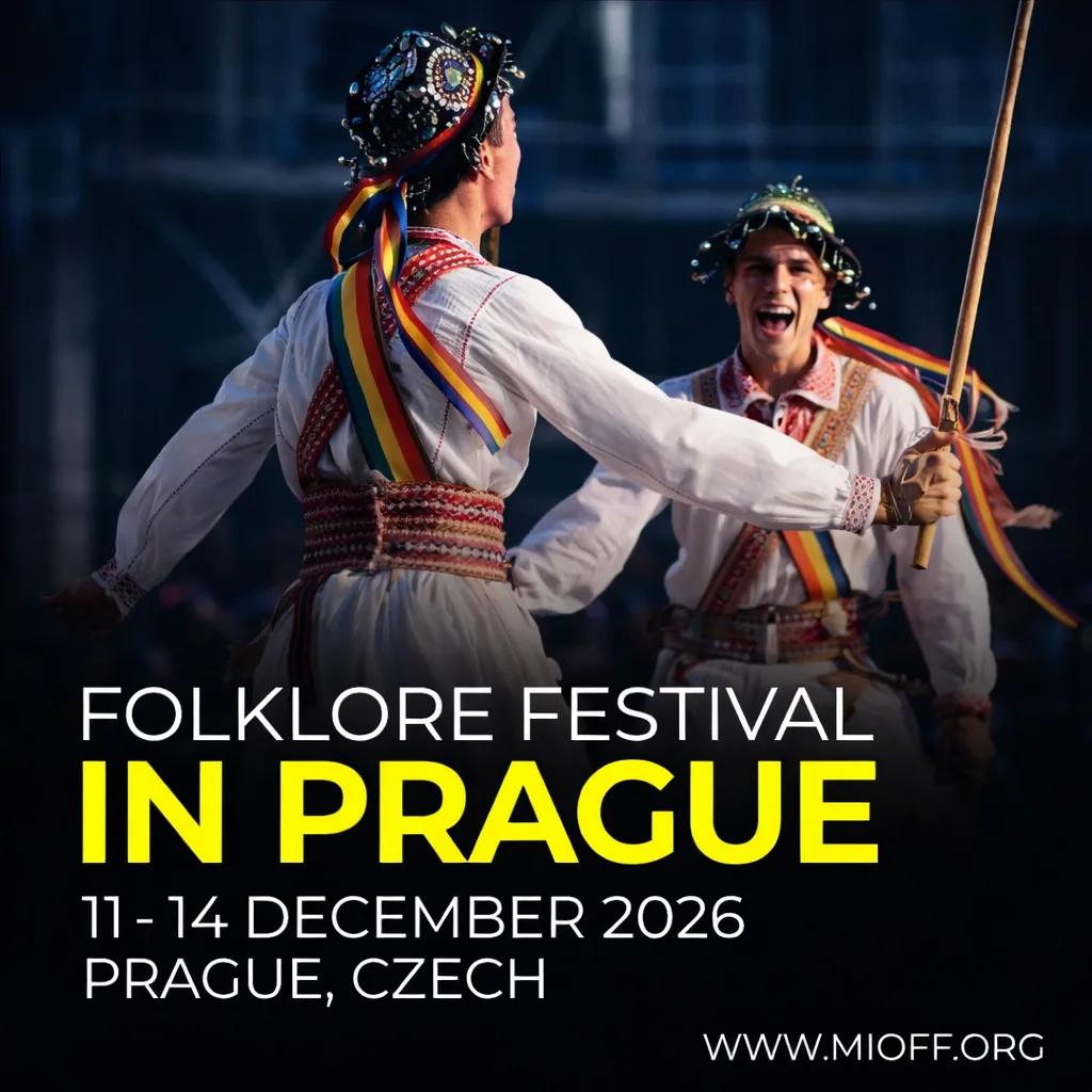 XIII FOLKLORE FESTIVAL IN PRAGUE <BR> 11 - 14 December 2026
