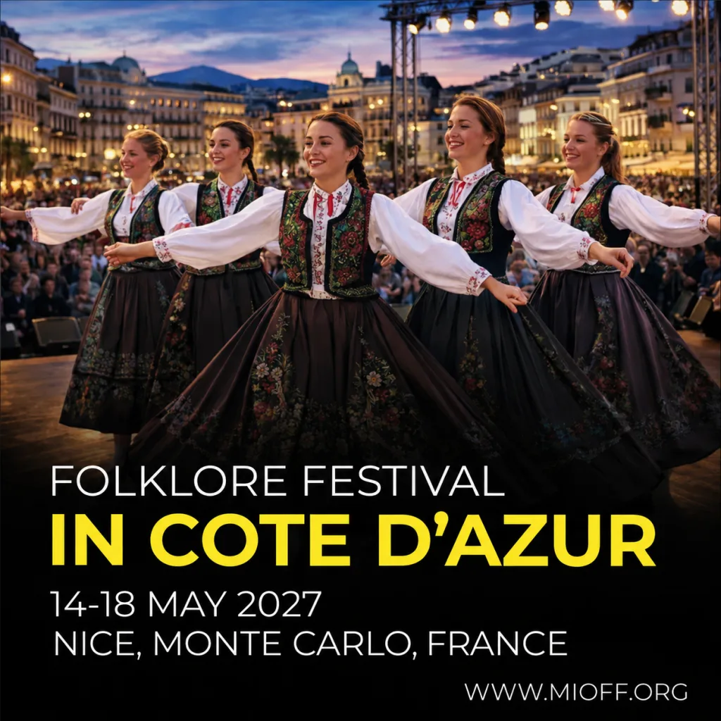 FOLKLORE FESTIVAL COTE D'AZUR <BR> 14 - 18 May 2027