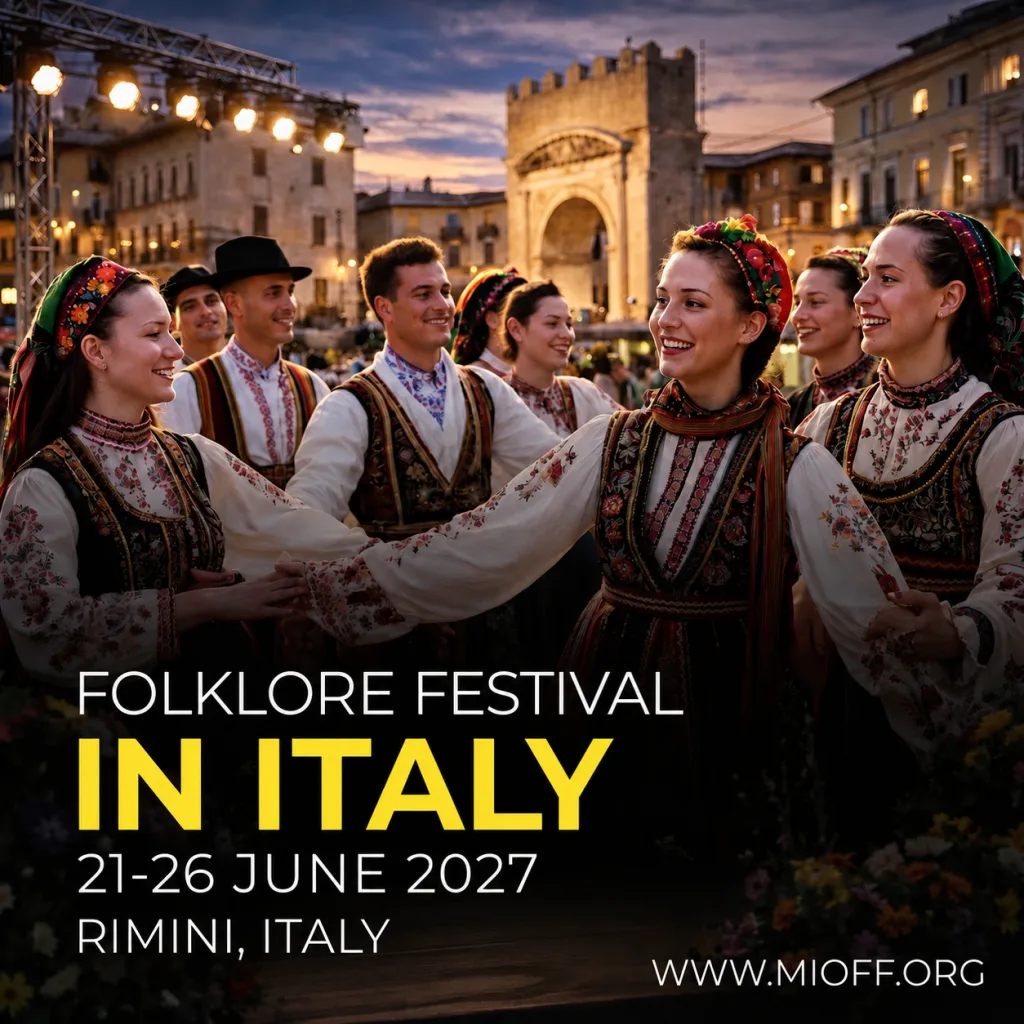 FOLKLORE FESTIVAL IN ITALY <BR> 21 - 26 June 2027