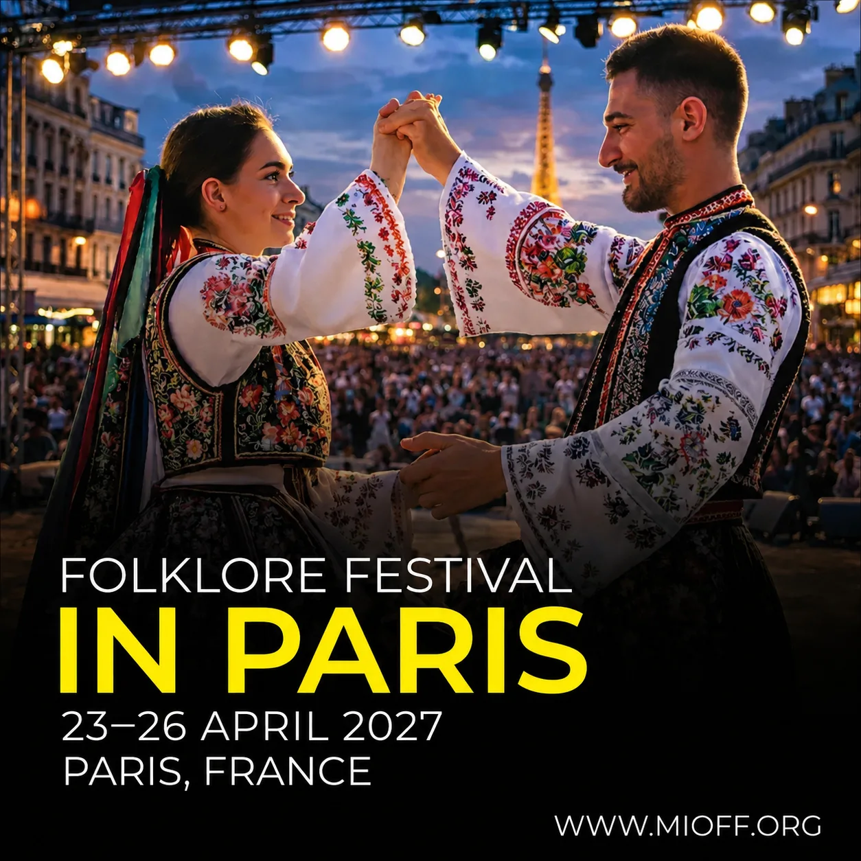 FESTIVAL "LES LUMIERES DE PARIS" <BR> 23 - 26 April 2027