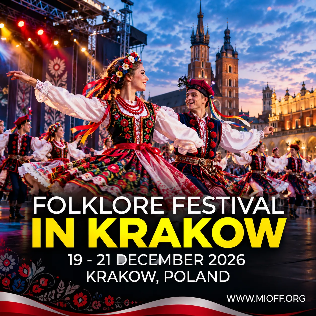FOLKLORE FESTIVAL IN KRAKOW <BR> 19 - 21 December 2026